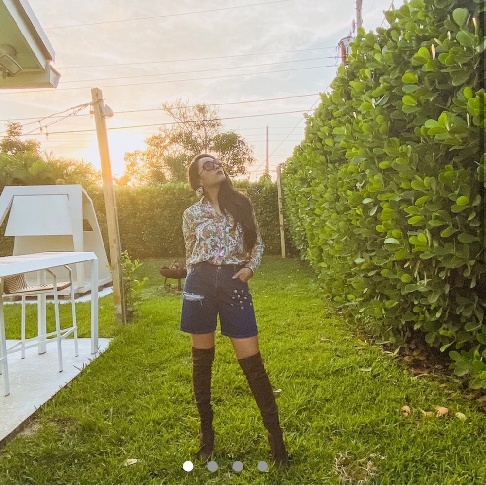 Vintage style🌼 (custom) high wasted shorts 🌼🪴